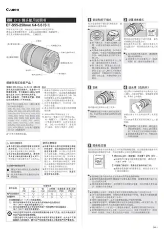 CANON佳能EF-S 55-250mm f_4-5.6 IS II